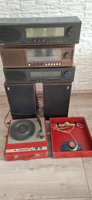 Glosniki  ,radia,gramofon PRL