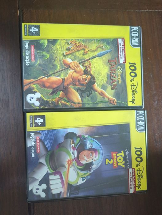 Jogo Tarzan e Toystory 2 conjunto