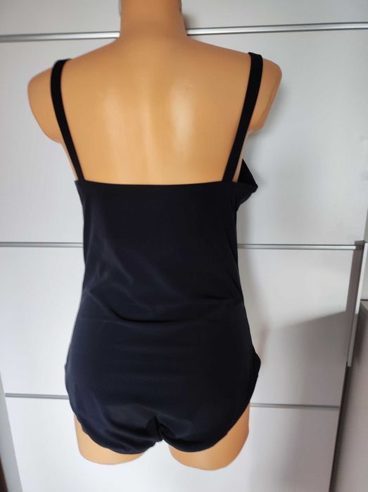 Marks&Spencer czarny strój jednoczęściowy r 48 plus size