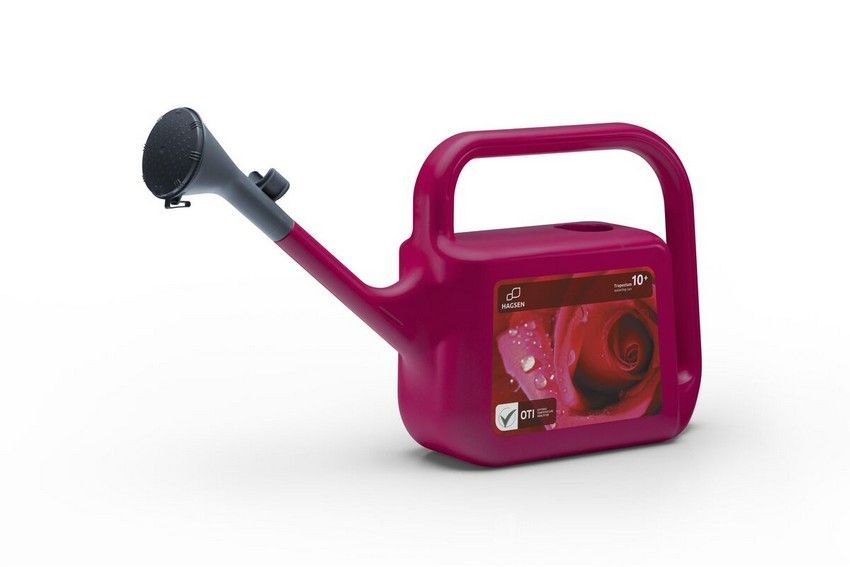 Konewka Plastikowa Trapezium 10L Czerwień