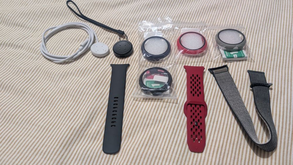 Google Pixel Watch 3 45mm LTE Celular 3a Geração + acessórios