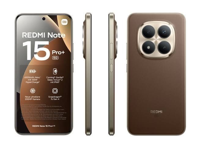 Xiaomi redmi note 15 pro plus