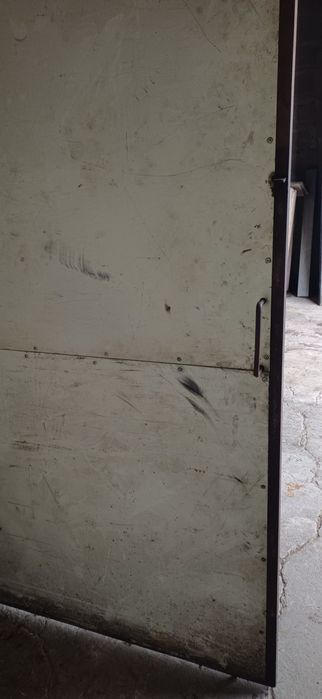 Porta Metalica de Correr duas Folhass
