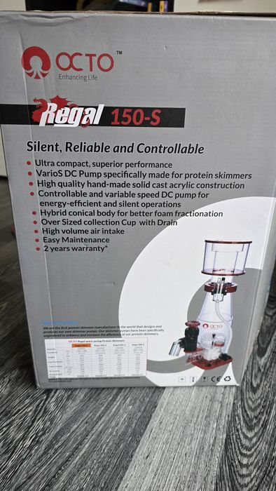 Odpieniacz Reef Octopus Regal 150-S | Pompa VarioS 2-S