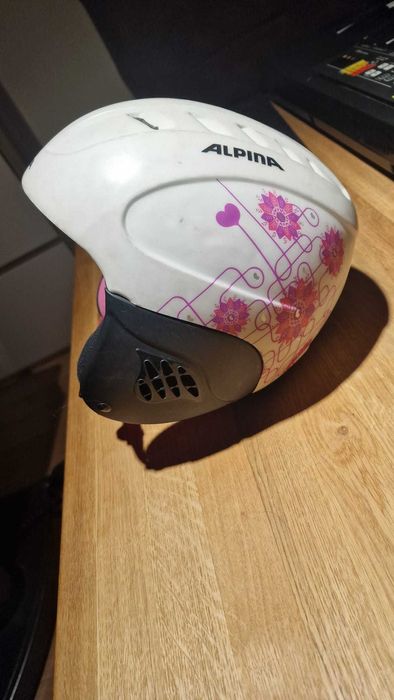 Kask dziecięcy narciarski Alpina 48-52cm