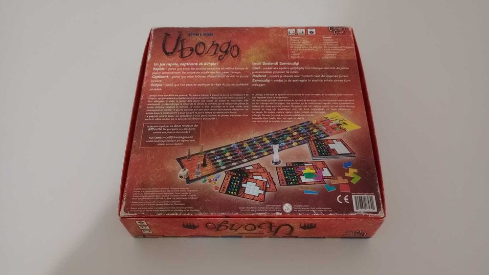 Ubongo 1ª Edição - Jogo de Tabuleiro