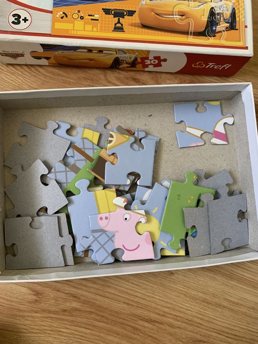 Zestaw: 3x puzzle 3+