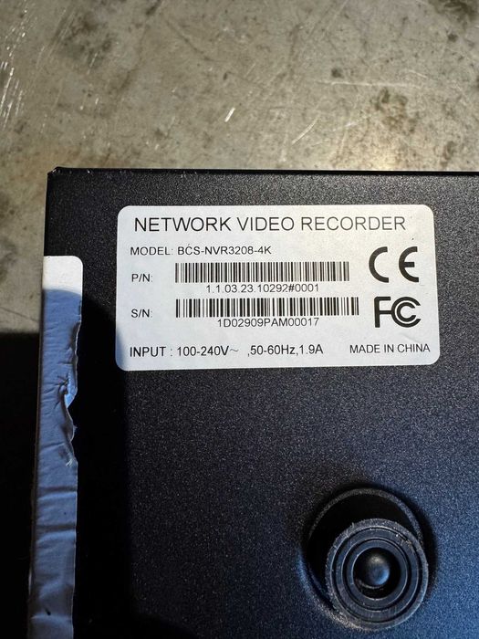 Rejestrator sieciowy BCS-NVR3208-4K 32 kanałowy IP