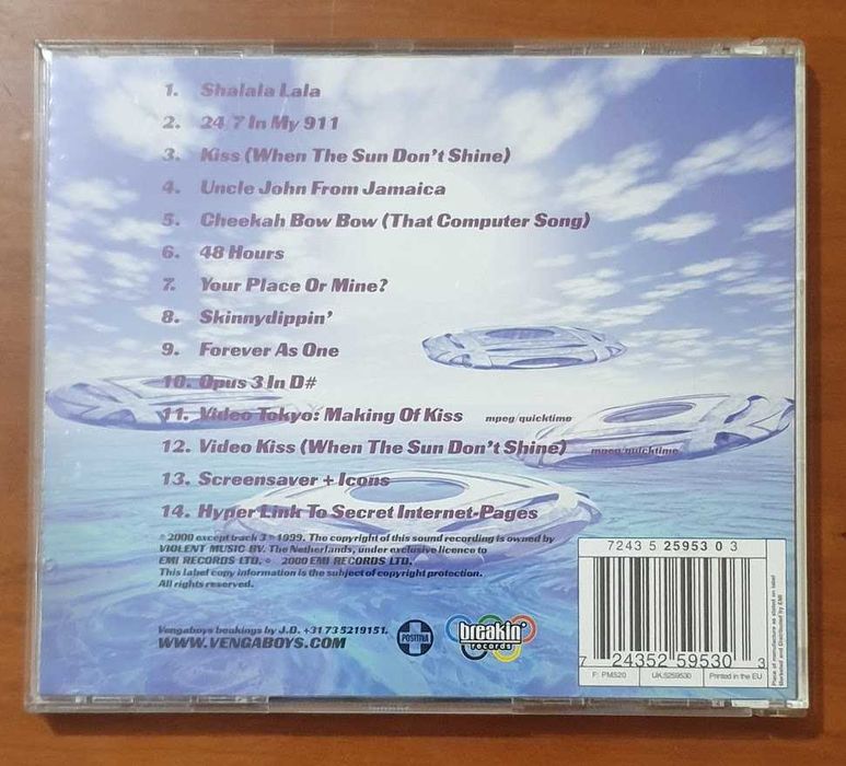 CD - Vengaboys - The Platinum Album
