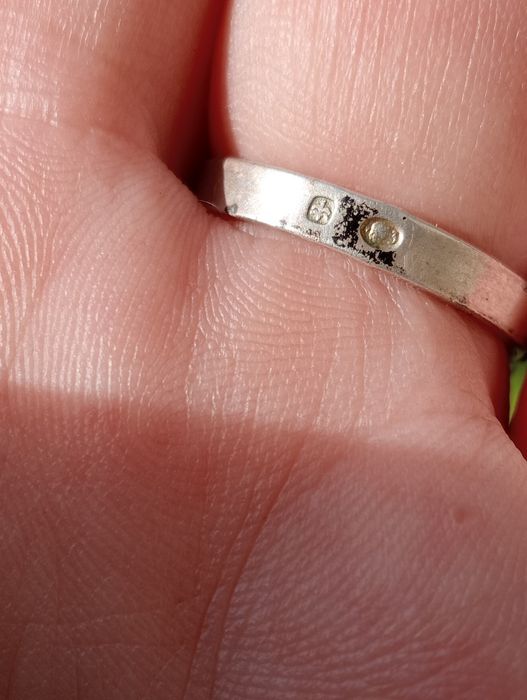 Staruszek srebro i koral