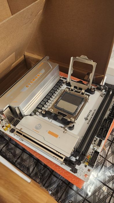 Нова‼️AM5 Mini ITX мат.плата SOYO ETERNAL B650M  DDR5 NVME ARGB