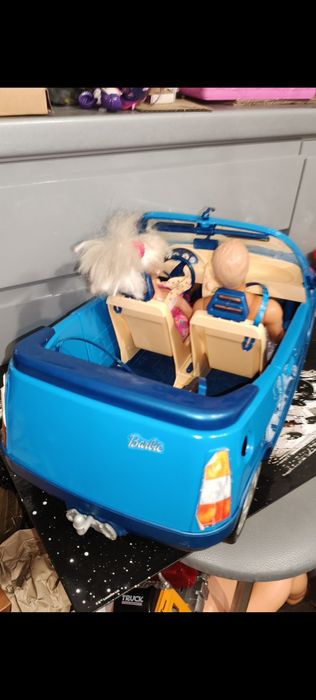 Stary samochód Barbie kabriolet z 1999 roku Mattel en plastic collecti