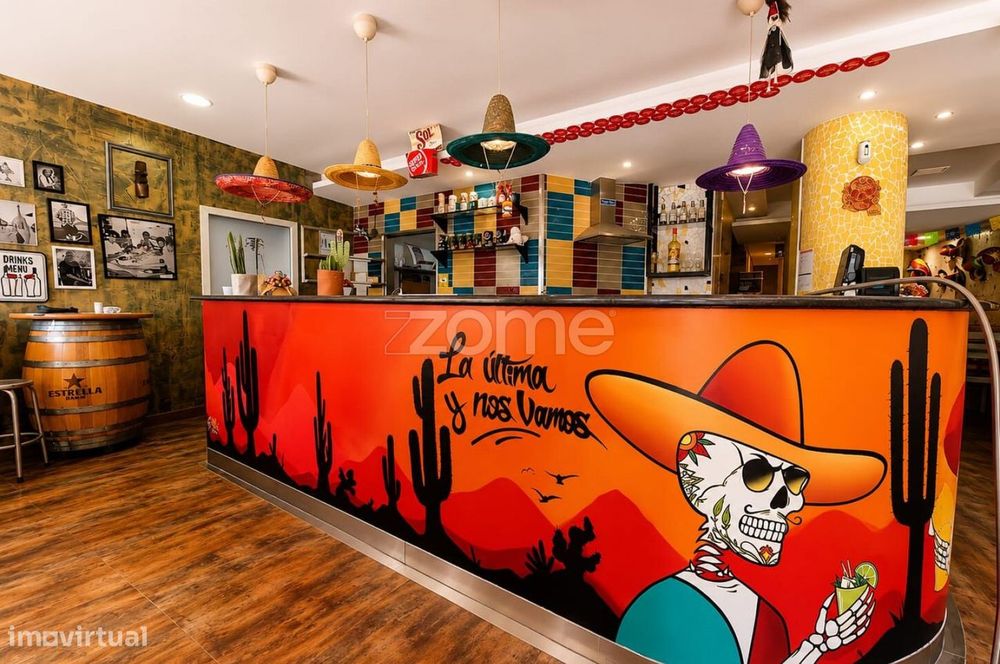 Loja à Venda Restaurante Mexicano 98 m² Santo António dos Cavaleiro...