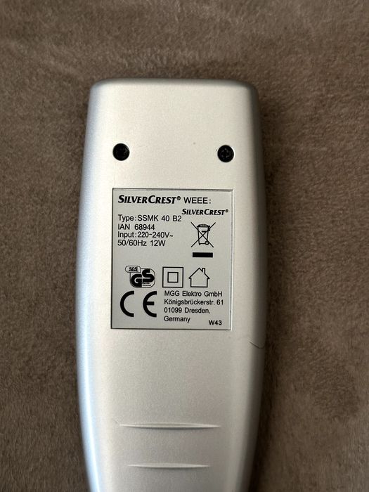 Assento de massagens silvercrest ssmk 40 b2