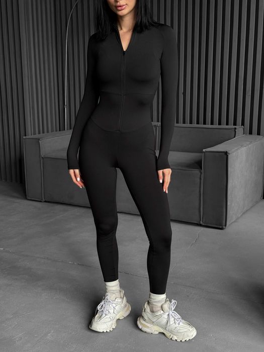 Комбинезон женский черный с микродайвинга комбінезон жіночий чорний