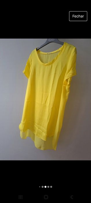 Blusa Intimissimi S amarela