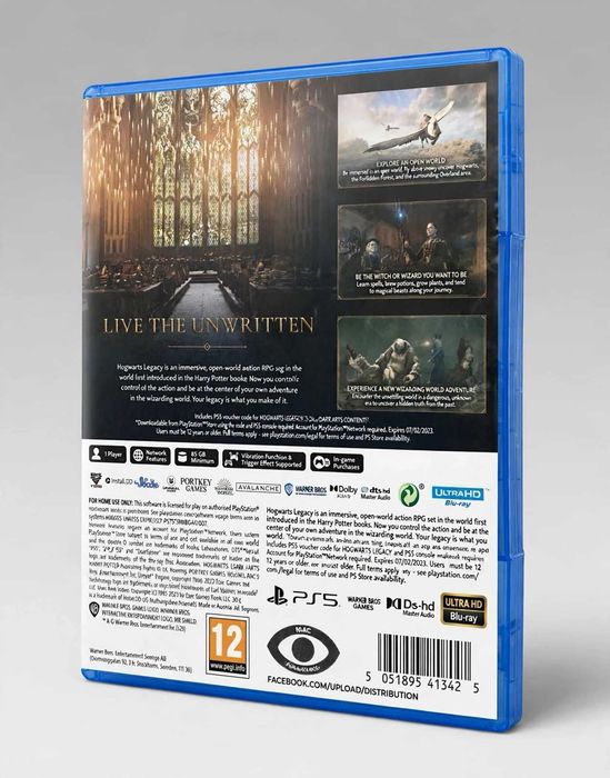 Hogwarts Legacy PS5 Selado |Harry Potter Novo