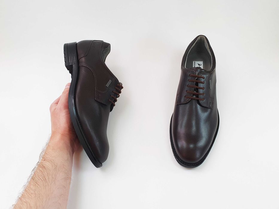 Чоловічі туфлі Fretz Swiss Design коричневі 43 на стопу 28 см 9 UK