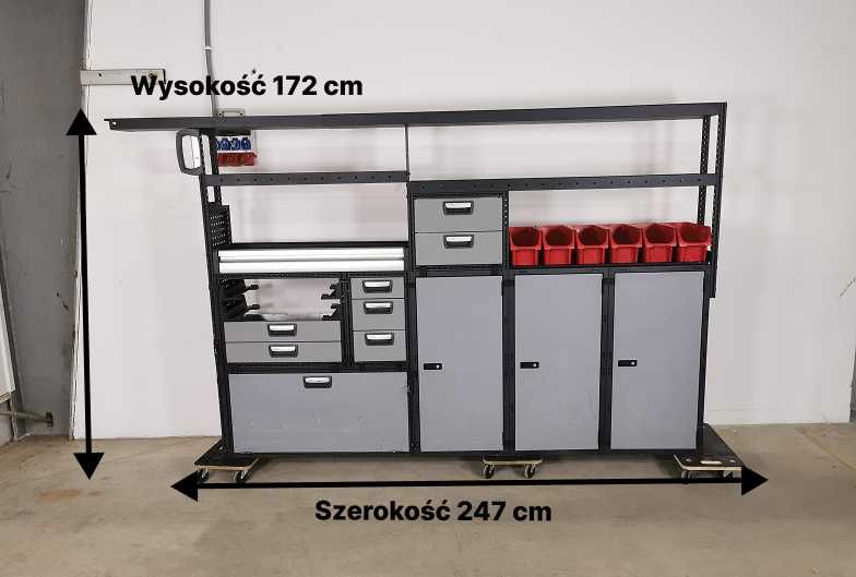 Zabudowa serwisowa warsztatowa CRAFTER SPRINTER TRANSIT MAN TGE IVECO