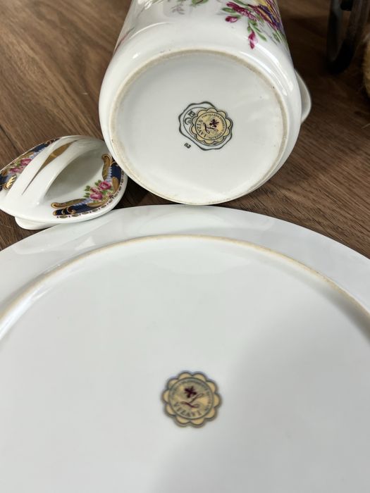 Conjunto Cafeteira Porcelana fina VIZAVI