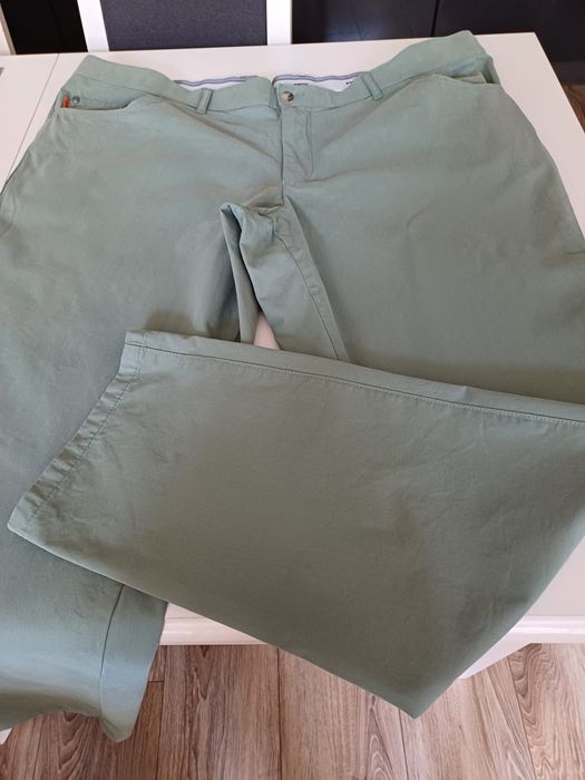 Spodnie męskie bawełniane Francesco Botti rozm 4XL/5XL.