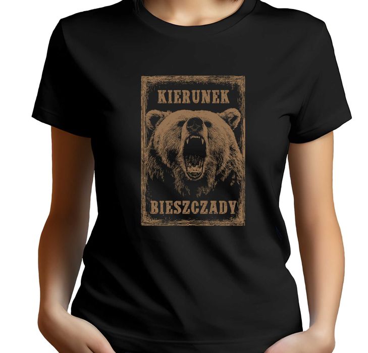 koszulka Bieszczady, koszulka Bieszczady koszulka turystyczna biwak