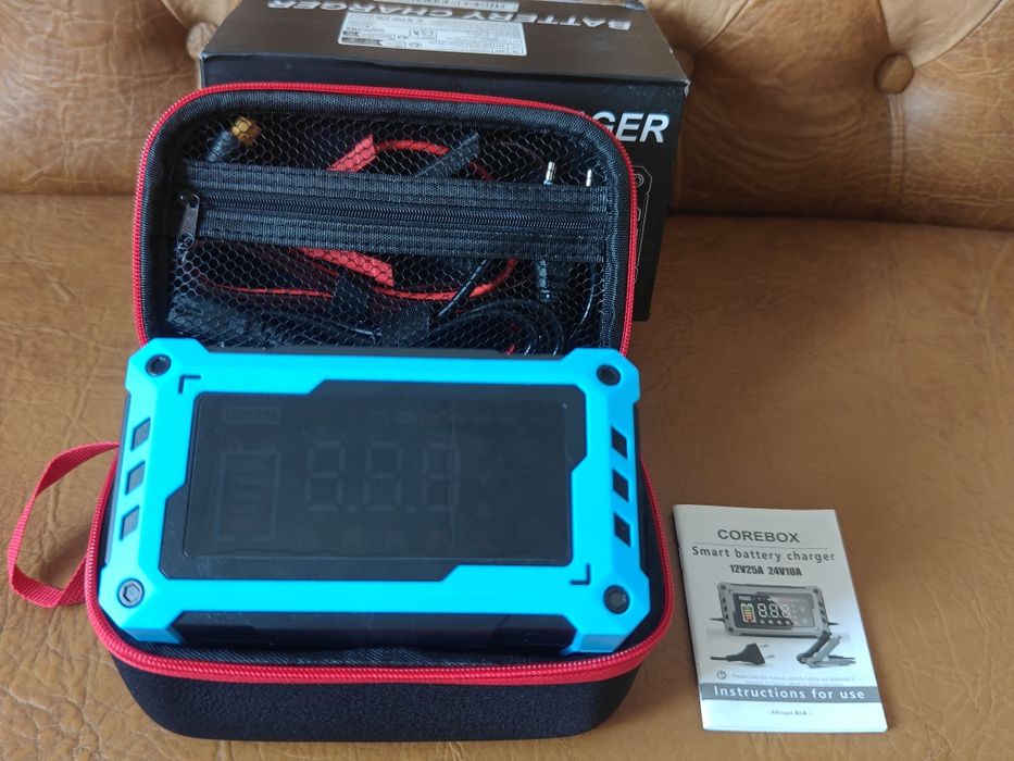 Автомобільний Зарядний пристрій COREBOX 12V 24V 25A