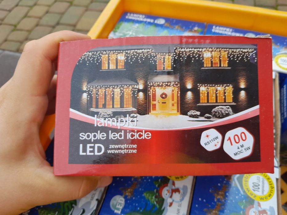 Hit !!! Lampki choinkowe/kurtyny/węże/meteoryty