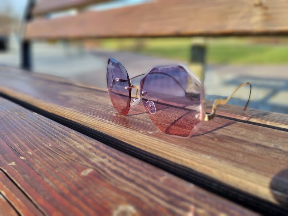 Okulary przeciwsłoneczne damskie 400uv Nowe