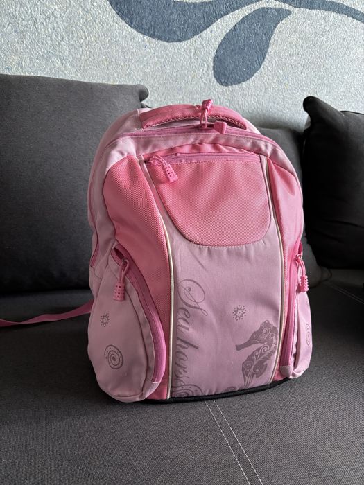 Шкільний рюкзак для дівчинки, рожевий