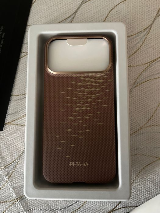 Capa ultrafina PITAKA para iPhone 17 Pro Max, 2 em stock