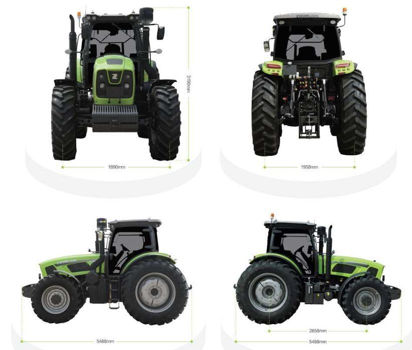 Ciągnik Rolniczy Traktor Zoomlion PG2004 (200KM)