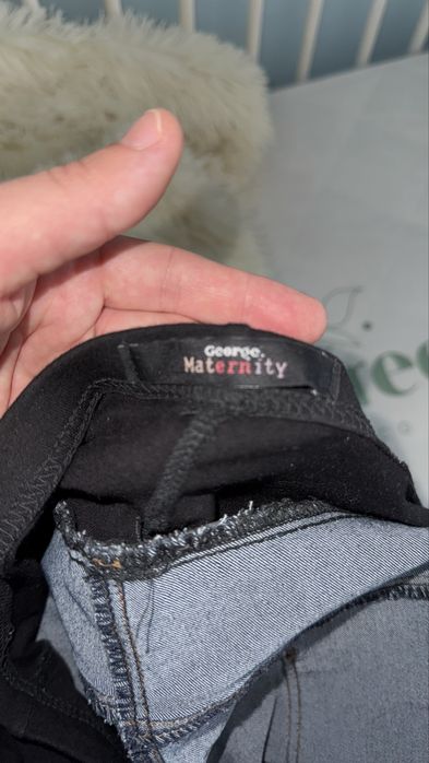 Джинсові шорти для вагітних