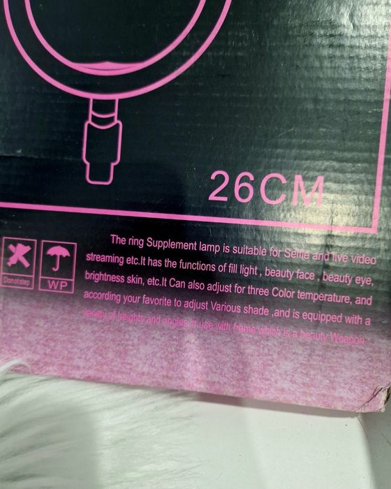 Ring Light suporte para telemóvel