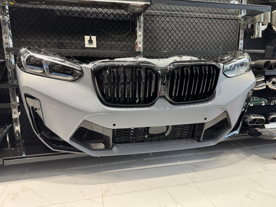 Рестайлинг X4M F98 2022+ для BMW X4 G02 (2017-2021) Обвес фары
