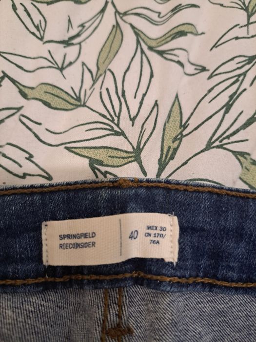 Calça de ganga 40
