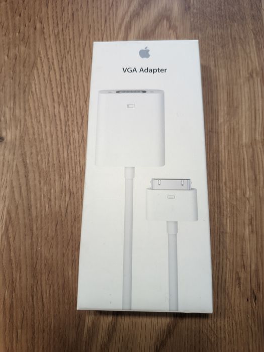 Przejściówka Apple VGA Adapter 30pin do VGA nowa oryginalna