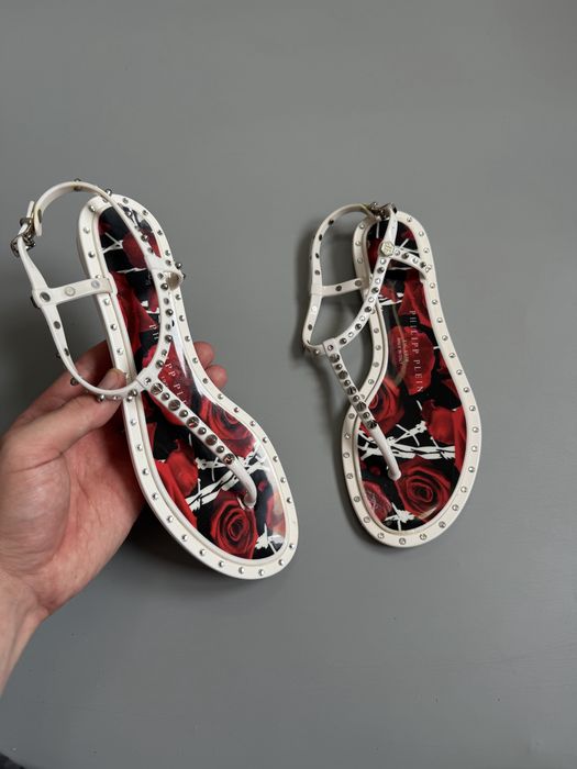 Сандали Philip Plein 38(24cm) Air Step As98 Prada