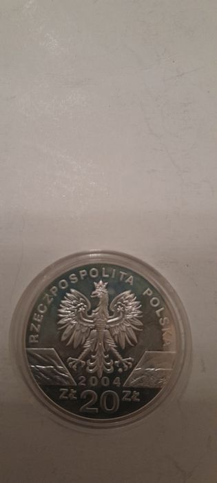 20zl Morswin z  2004roku  Moneta Srebna