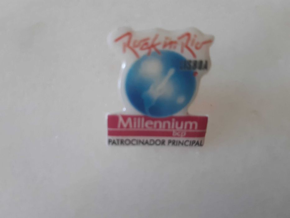 Pin rock in rio Lisboa, mbcp como patrocinador principal