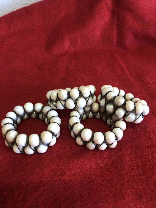 4 Argolas para guardanapos