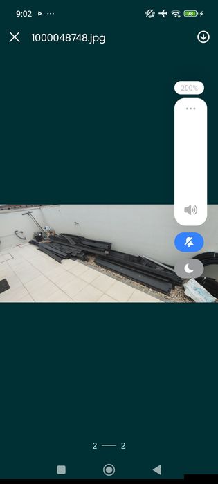 Vendo esta pérgola danificada para a sucata ok!!! 5€ por cada uma das barras!!! Para despachar com urgência ok!!!