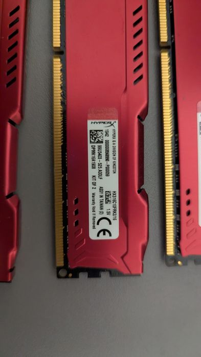 HyperX Fury RAM оперативная память DDR3 8Gb