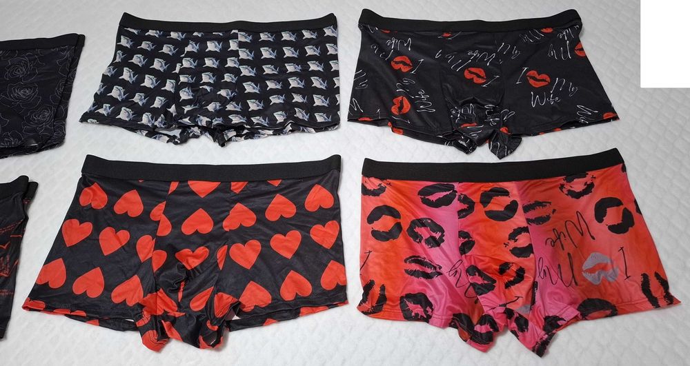 Bokserki męskie, majtki, bielizna męska, kolorowe wzory, XXL, 1szt.