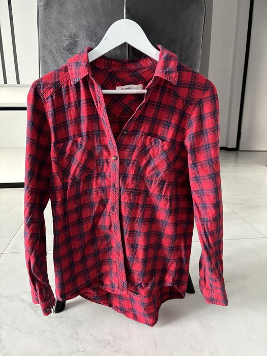 Koszuka w kratkę czerwona