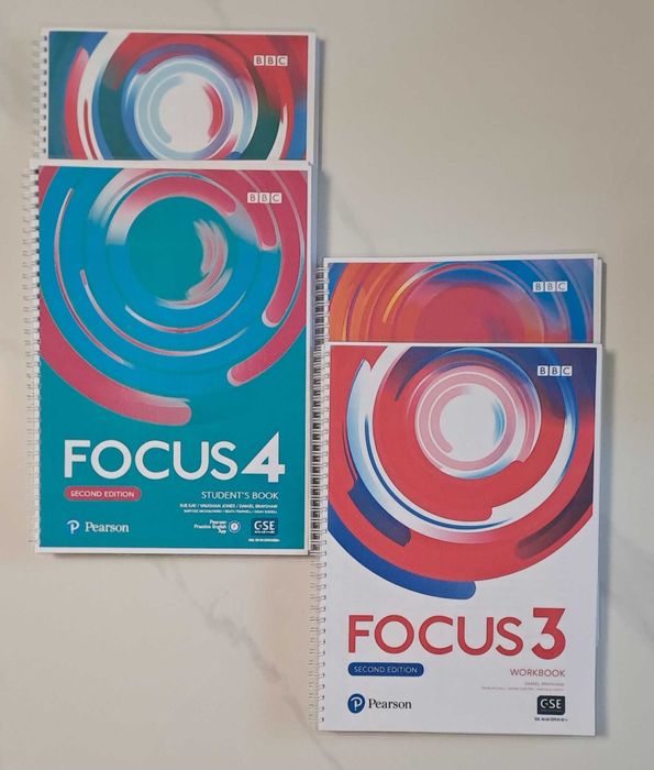 Focus  second edition student's book+workbook
