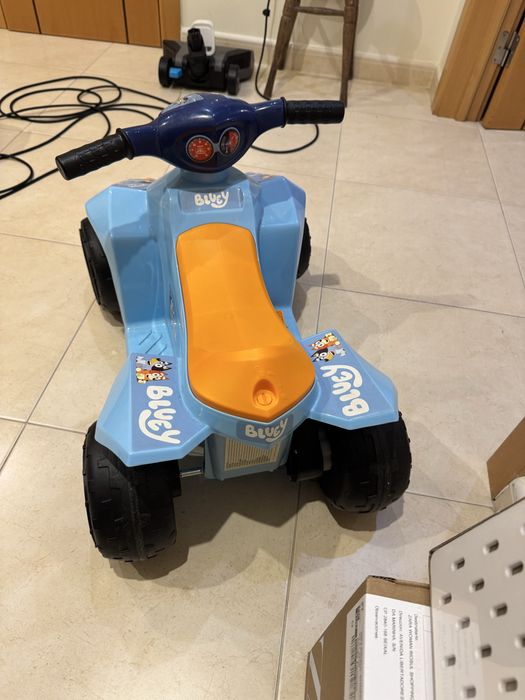 Carro eletrico Bluey