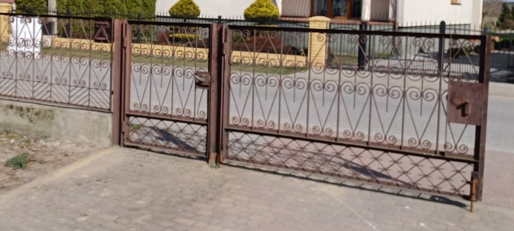 Brama furtka z demontażu