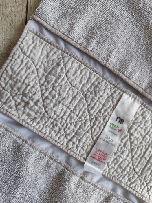 Pieluszki wielorazowe wkłady do pieluch duży zestaw