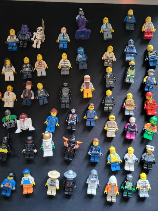 Klocki lego figurki-duży mix-100 figurek